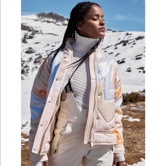 • free people shine on puffer jacket • - Picture 3 of 12